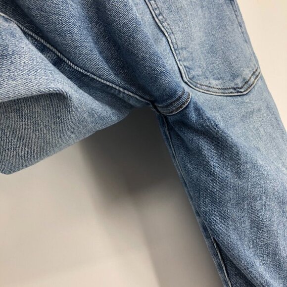 Denim Forum Indigo The Lola High Rise Skinny  High-waisted skinny jeans 27x28 - Picture 14 of 16